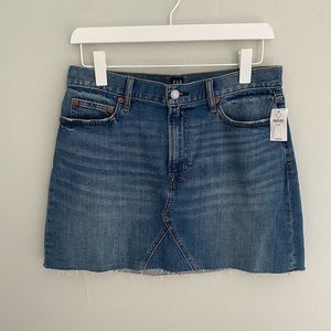 NWT Gap Mini Jean Skirt